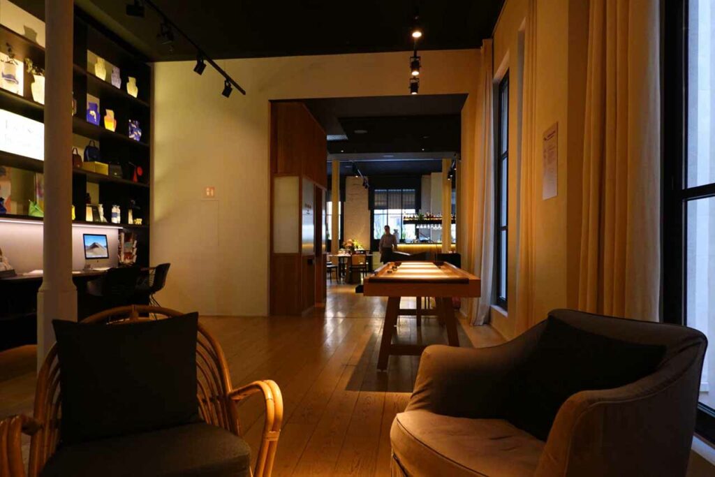 Yurbban Passage Hotel lobby, Barcelona